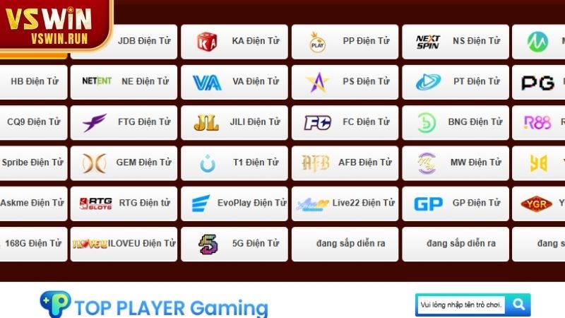 Điểm mặt 4 sảnh game nổ hũ hấp dẫn nhất tại Nổ hũ VSWIN