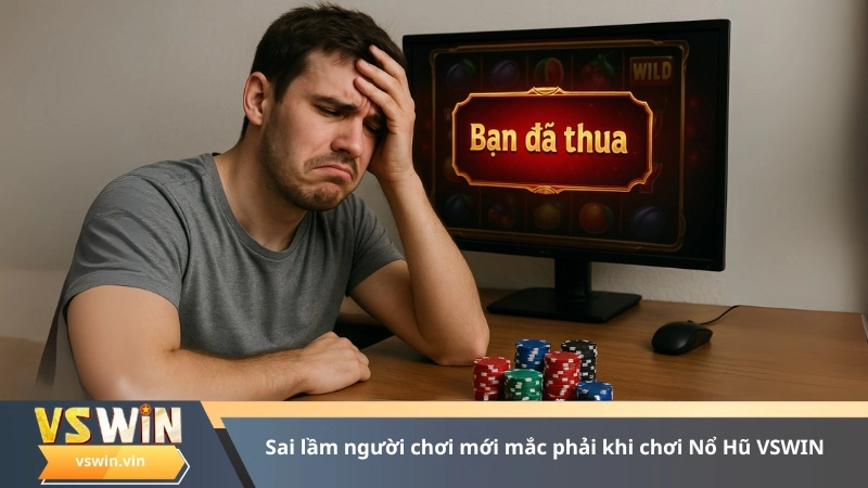 Sai lầm người chơi mới mắc phải khi chơi Nổ Hũ VSWIN